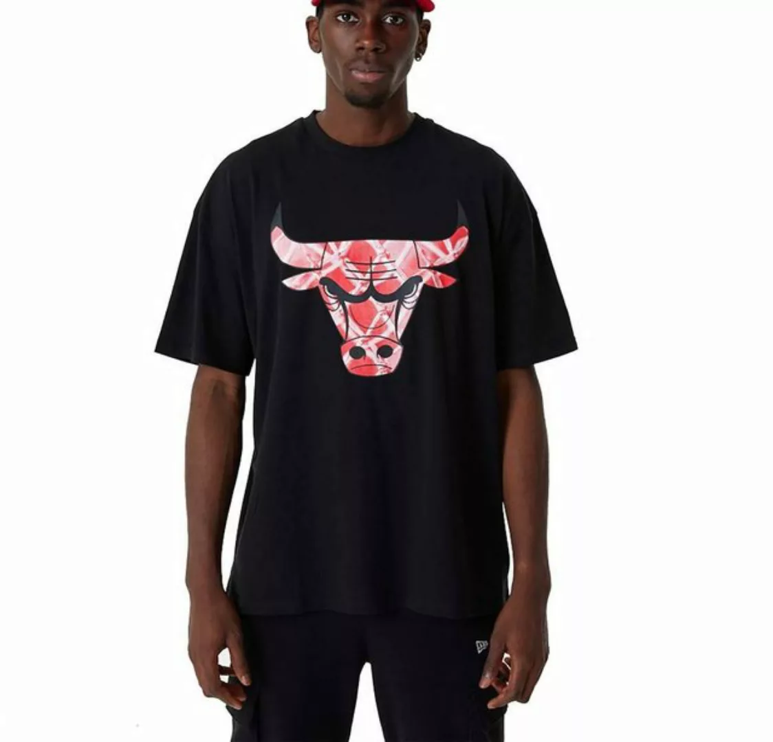 New Era T-Shirt New Era NBA Infill Logo Chicago Bulls T-Shirt Herren Shirt günstig online kaufen