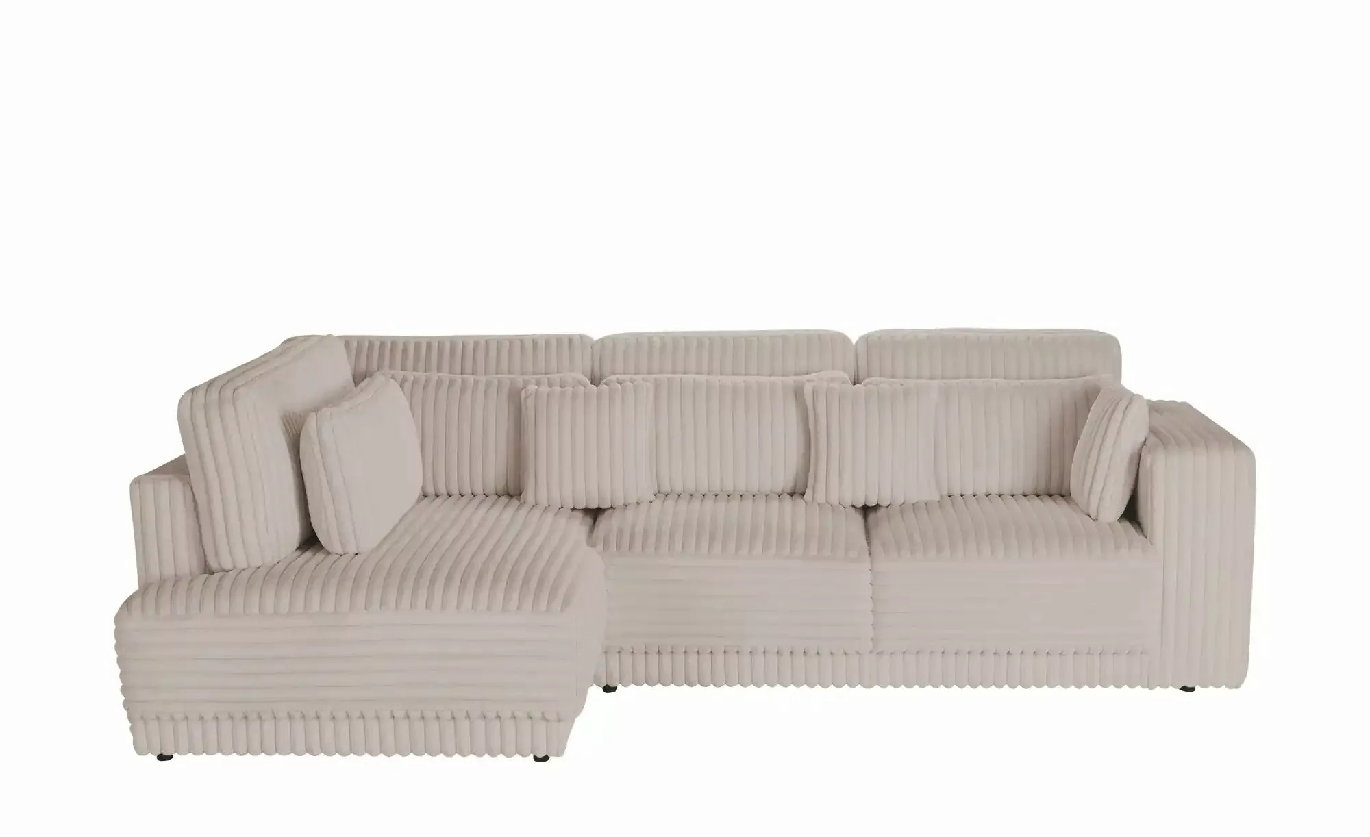 switch Ecksofa  in modernem Breitcord Torrino  ¦ beige ¦ Maße (cm): B: 300 günstig online kaufen