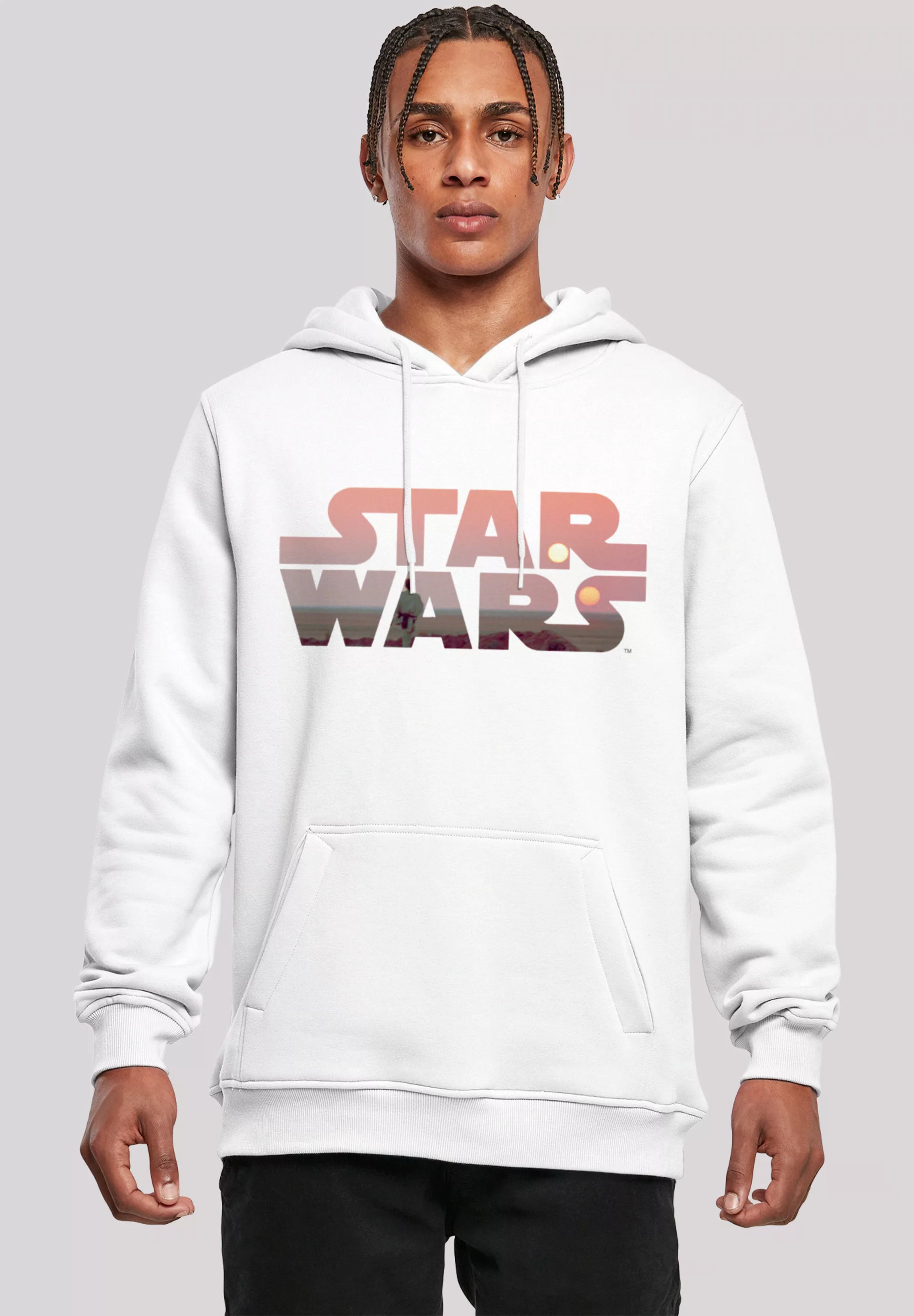 F4NT4STIC Kapuzenpullover "Star Wars Tatooine Logo", Print günstig online kaufen