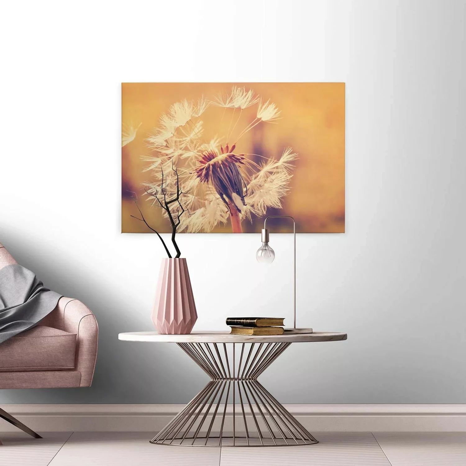 A.S. Création Leinwandbild "Dandelion", Kunst-Gemälde-Kinder, (1 St.), Pust günstig online kaufen