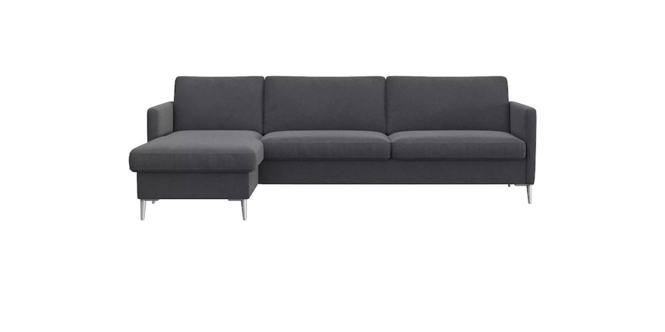 FLEXLUX Ecksofa "Fiore, super Sitzkomfort durch Kaltschaum im Sitz, L-Form" günstig online kaufen