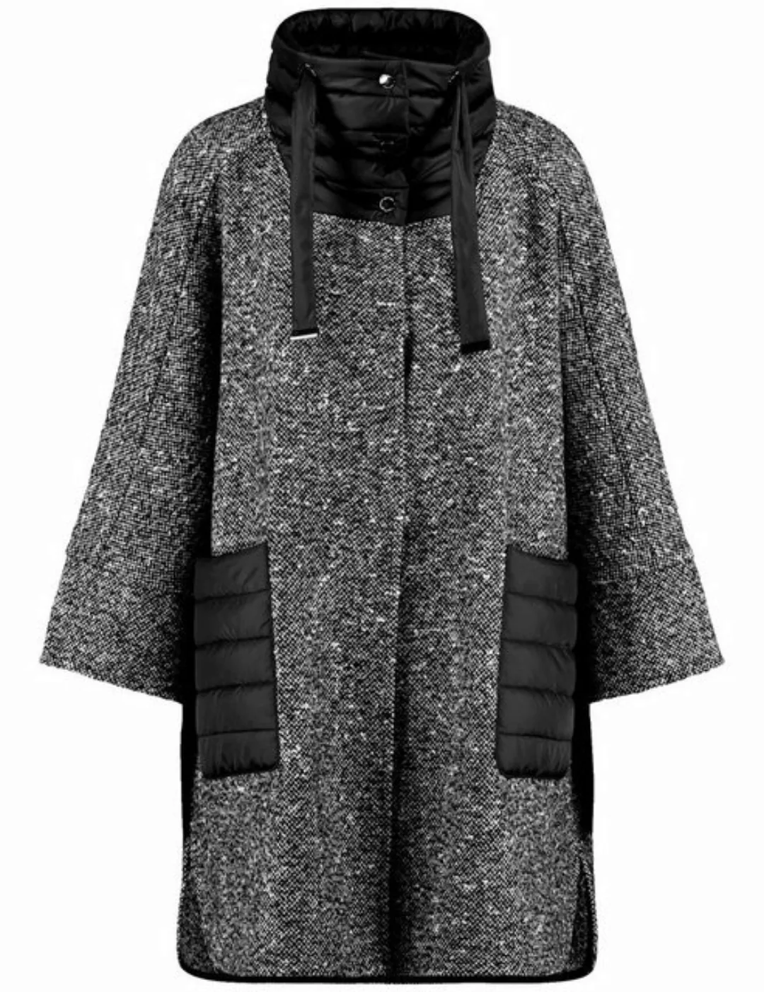 GERRY WEBER Cardigan Cape mit Material-Patch günstig online kaufen