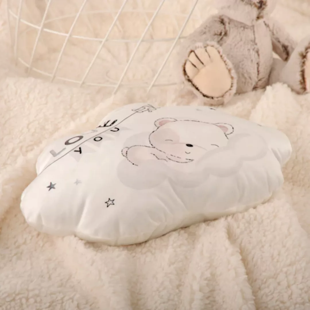 Baby Best Dekokissen »BabyBest Sleeping little bear«, hochfarbig bedruckt günstig online kaufen