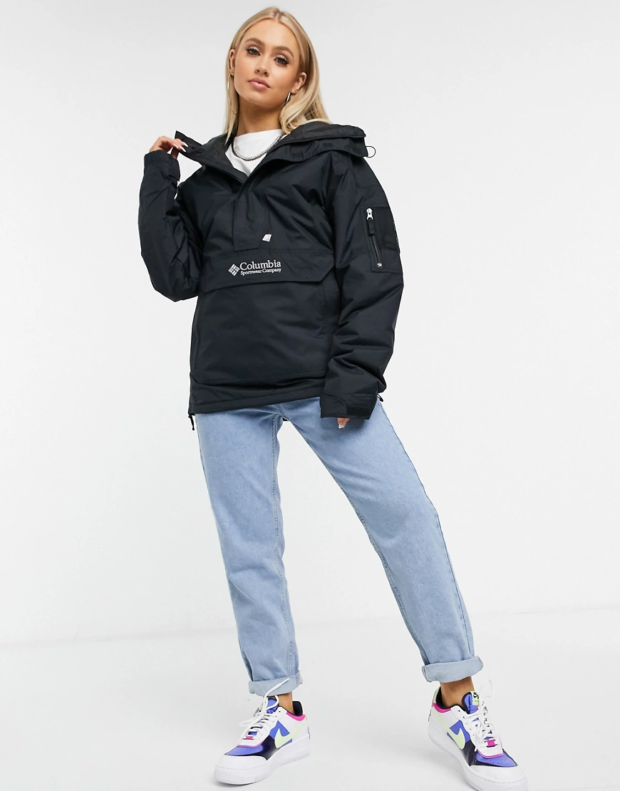 Columbia – Challenger – Schwarze Schlupfjacke günstig online kaufen