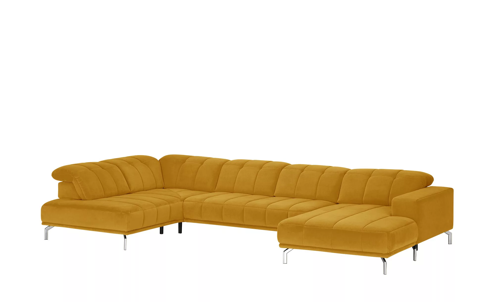 Lounge Collection Wohnlandschaft  Sarina ¦ gelb ¦ Maße (cm): B: 383 H: 98 T günstig online kaufen