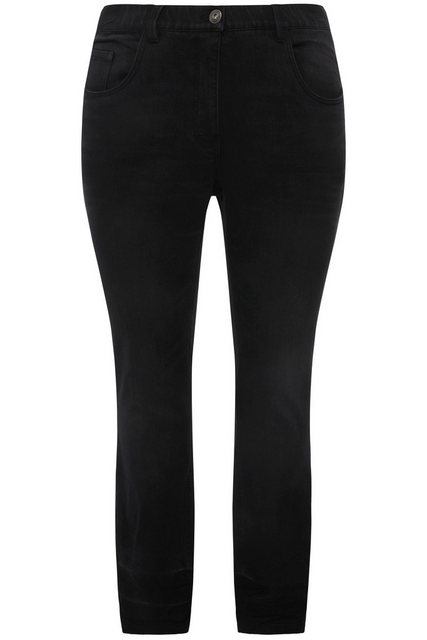 Studio Untold Regular-fit-Jeans Skinny-Jeans Falten am Saum 5-Pocket günstig online kaufen