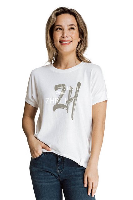 Zhrill T-Shirt T-Shirt ZHRAHEL Weiß (0-tlg) günstig online kaufen