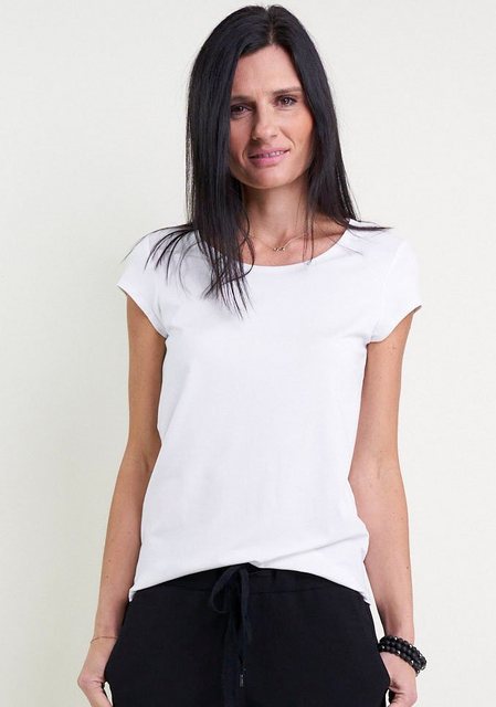 Seidel Moden T-Shirt mit Kappenärmel günstig online kaufen