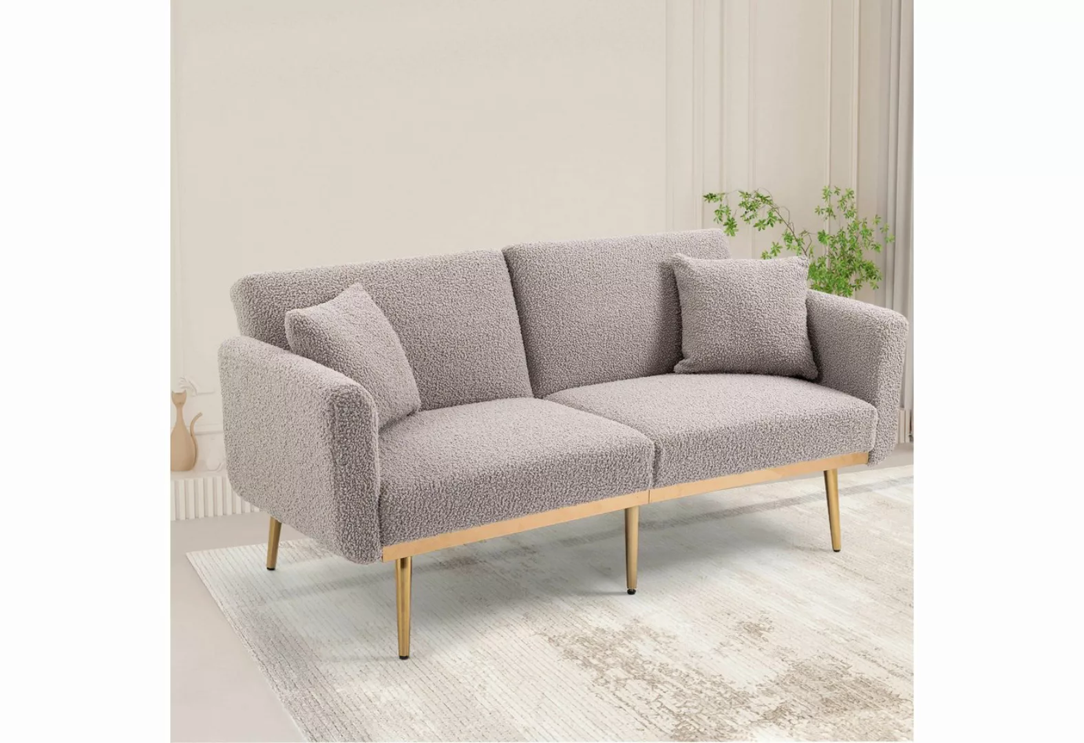 BlingBin Sofa Schlafsofa, umwandelbares Sofa mit 3 Verstellmöglichkeiten günstig online kaufen