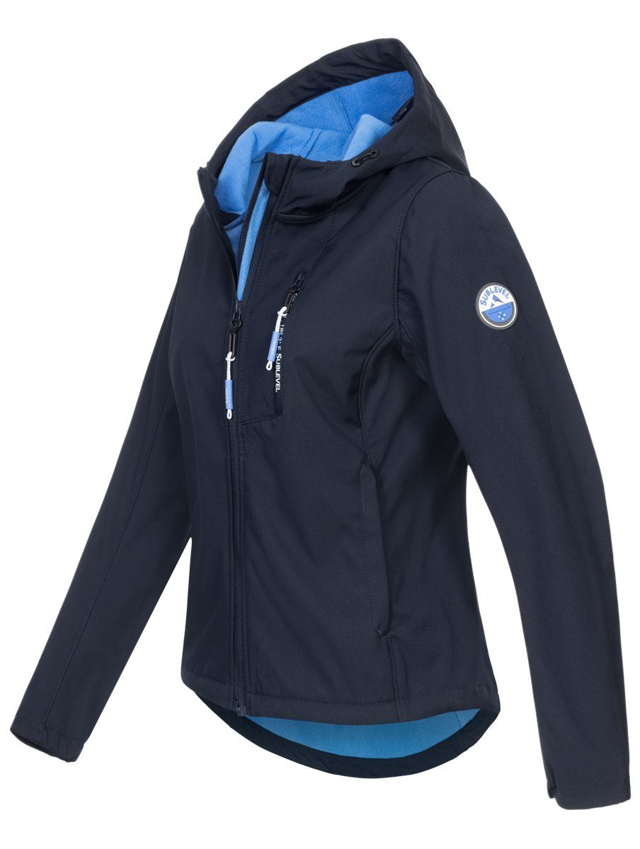 SUBLEVEL Softshelljacke Damen Herbst Jacke Softshell günstig online kaufen