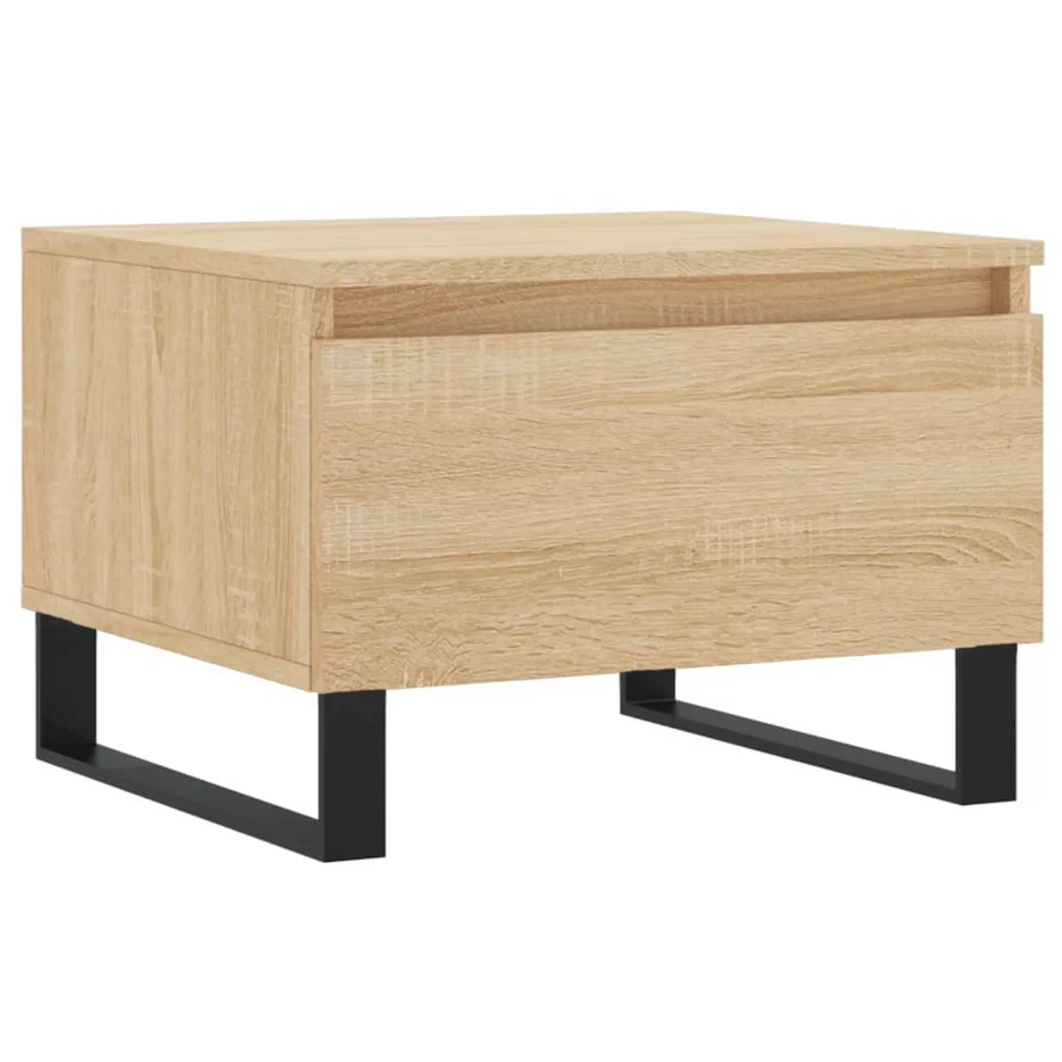 vidaXL Couchtisch Sonoma-Eiche 50x46x35 cm Holzwerkstoff Modell 1 günstig online kaufen