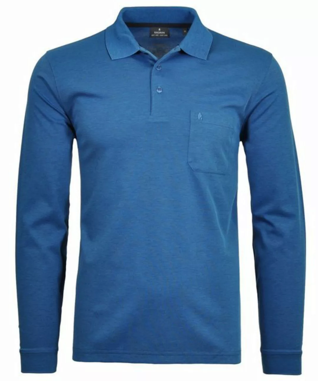 RAGMAN T-Shirt Ragman / He.Polo / Polo soft knit LS günstig online kaufen