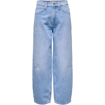 Only  Straight Leg Jeans ONLFRANKIE HW ANK BARREL DNM DOT007 15370765 günstig online kaufen