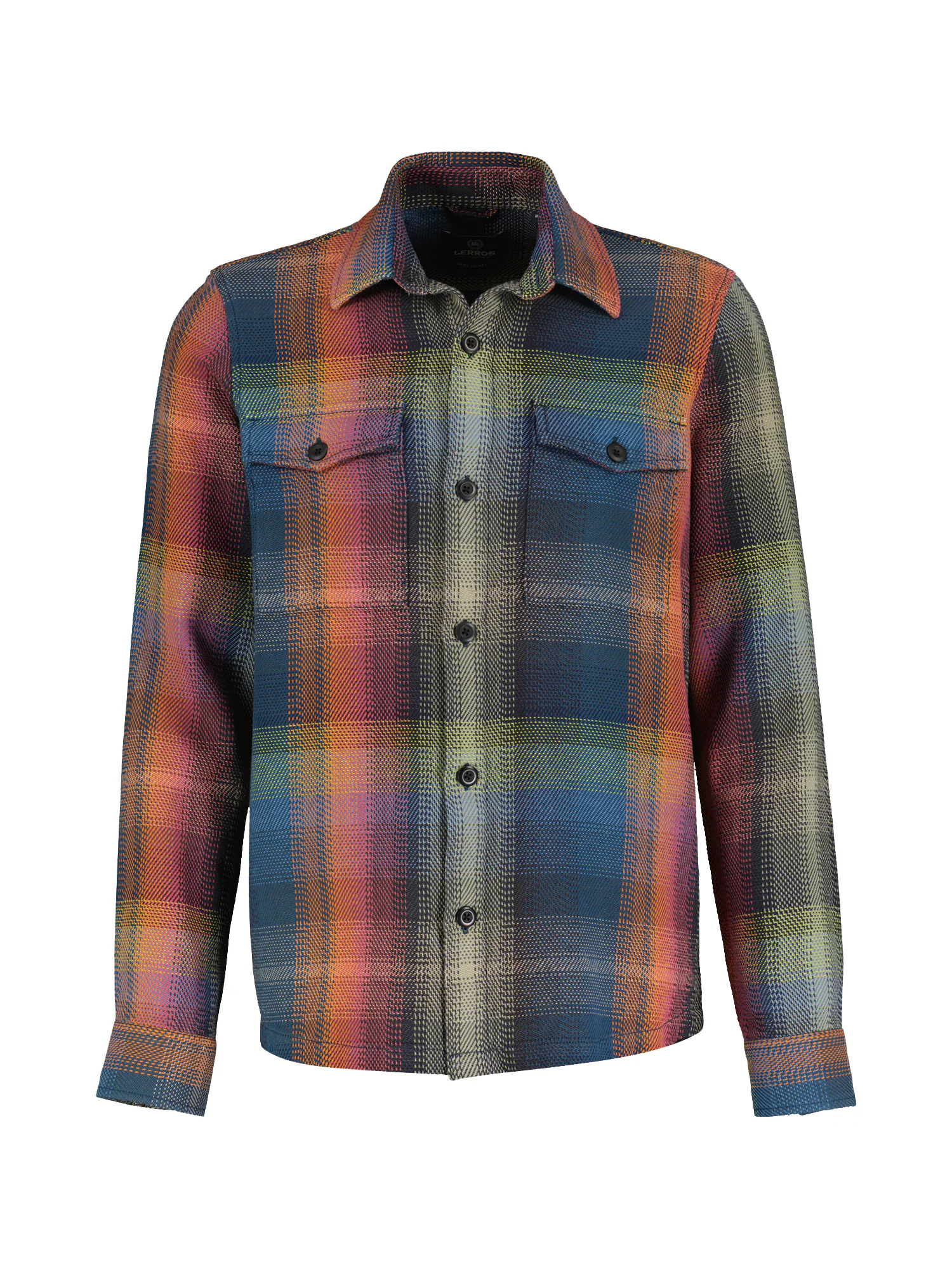 LERROS Langarmhemd "LERROS Herren Overshirt im Lumberjack-Style" günstig online kaufen