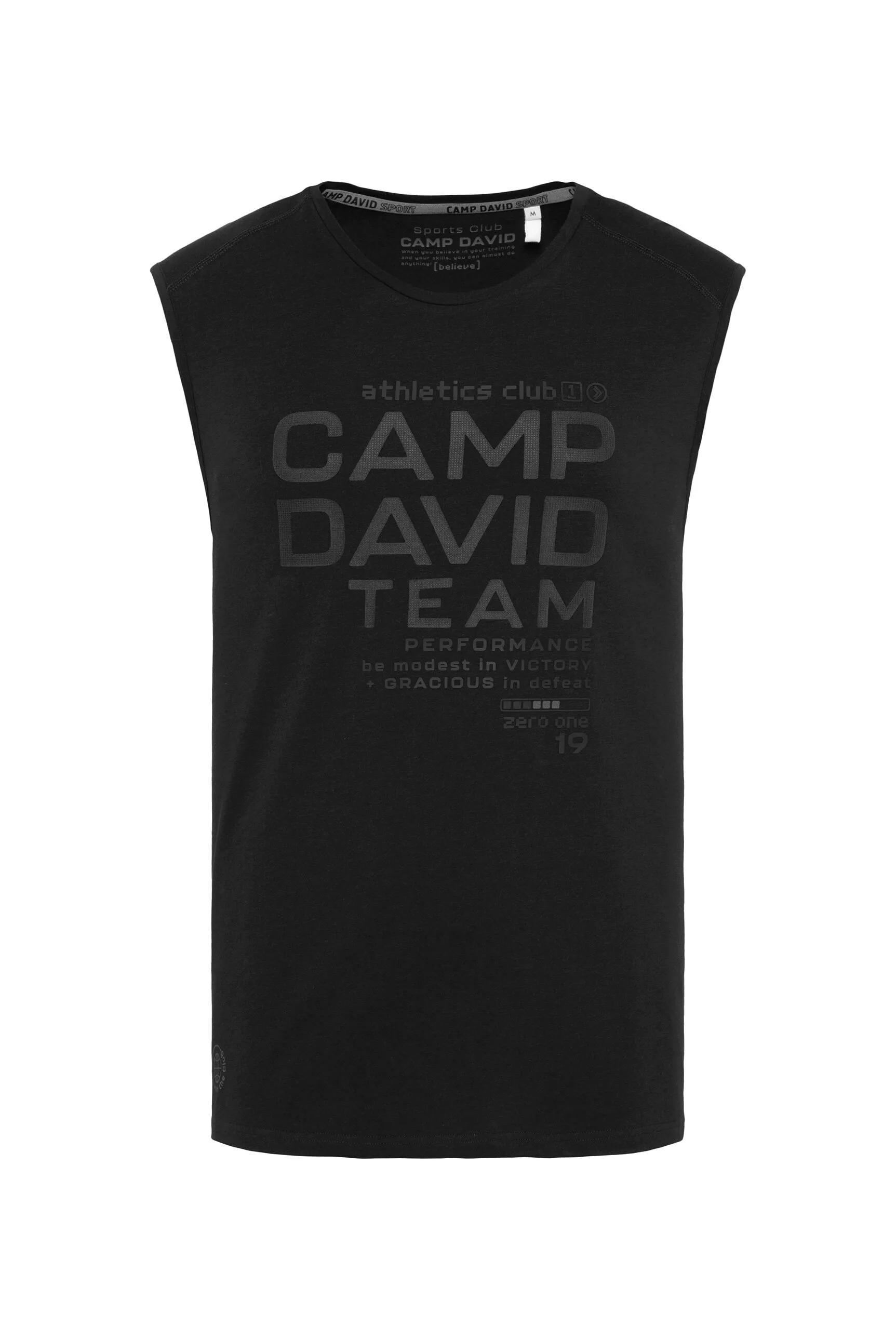 CAMP DAVID Rundhalsshirt, mit Baumwolle günstig online kaufen