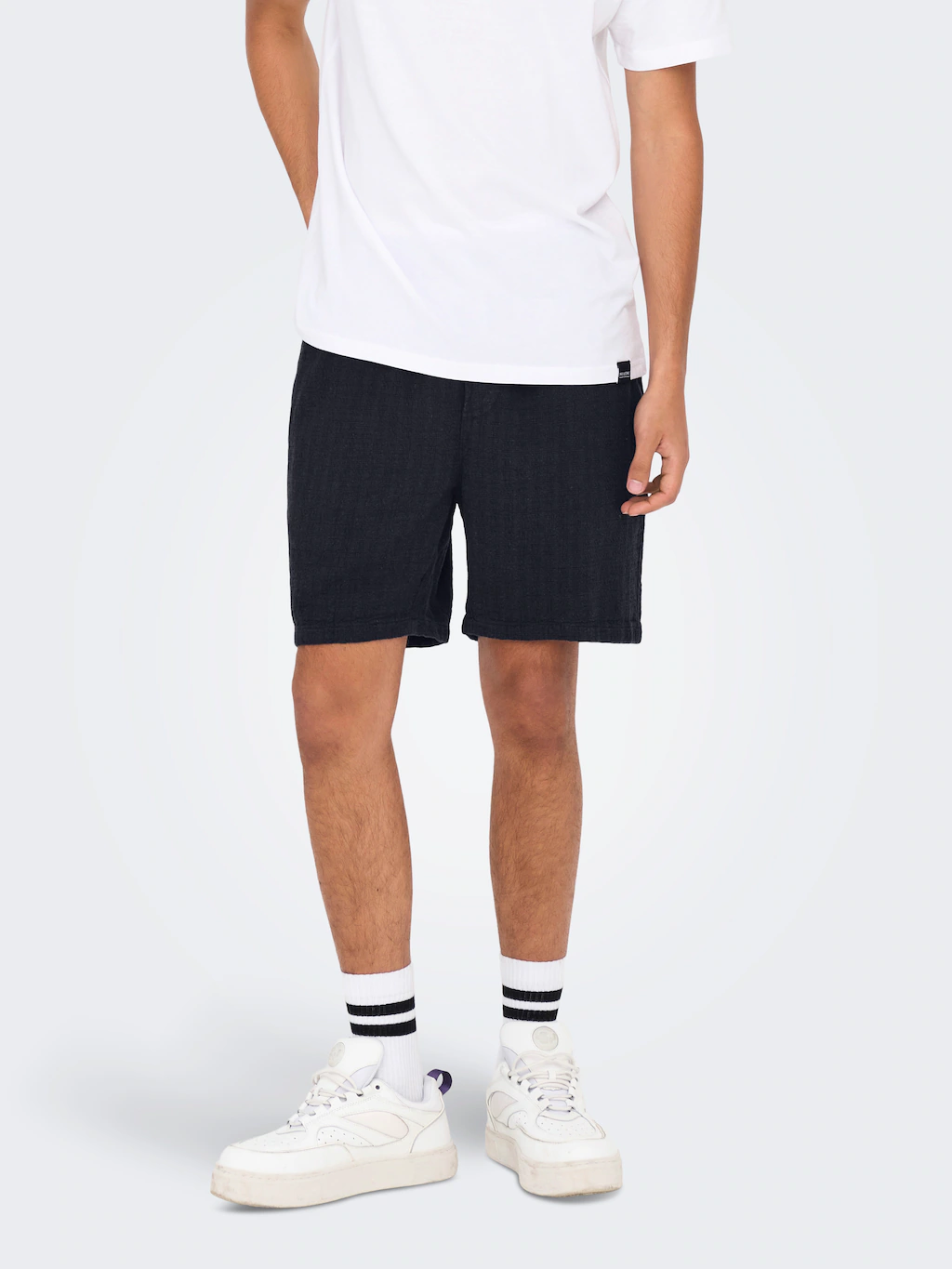 ONLY & SONS Shorts "ONSTEL LINEN LATHAM 0257 SHORTS" günstig online kaufen