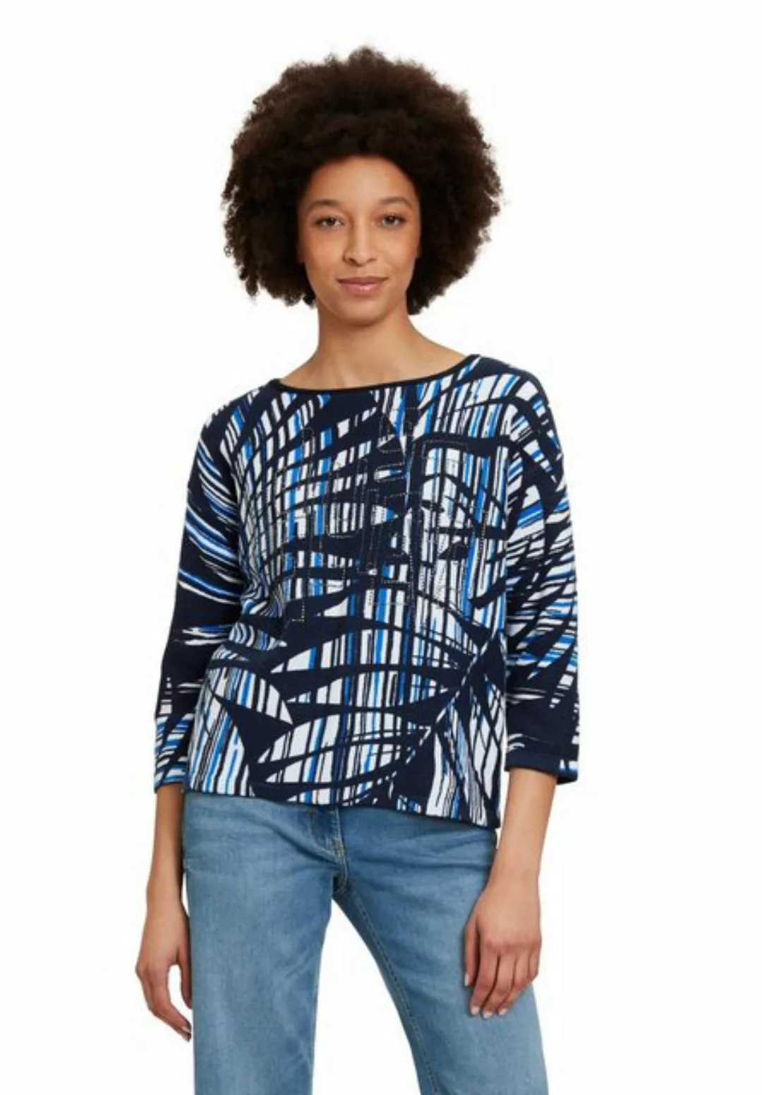 Betty Barclay Strickpullover mit Aufdruck (1-tlg) Druck günstig online kaufen