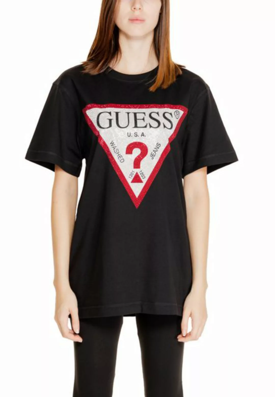 Guess Rundhalspullover günstig online kaufen