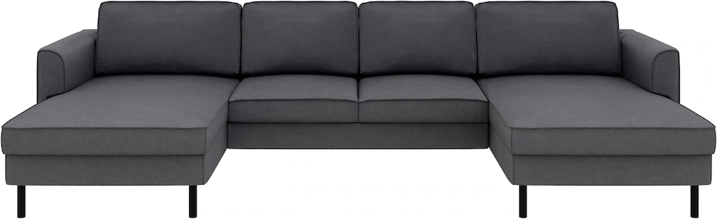 Home affaire Wohnlandschaft "Booster Couch wahlweise mit Schlaffunktion und günstig online kaufen