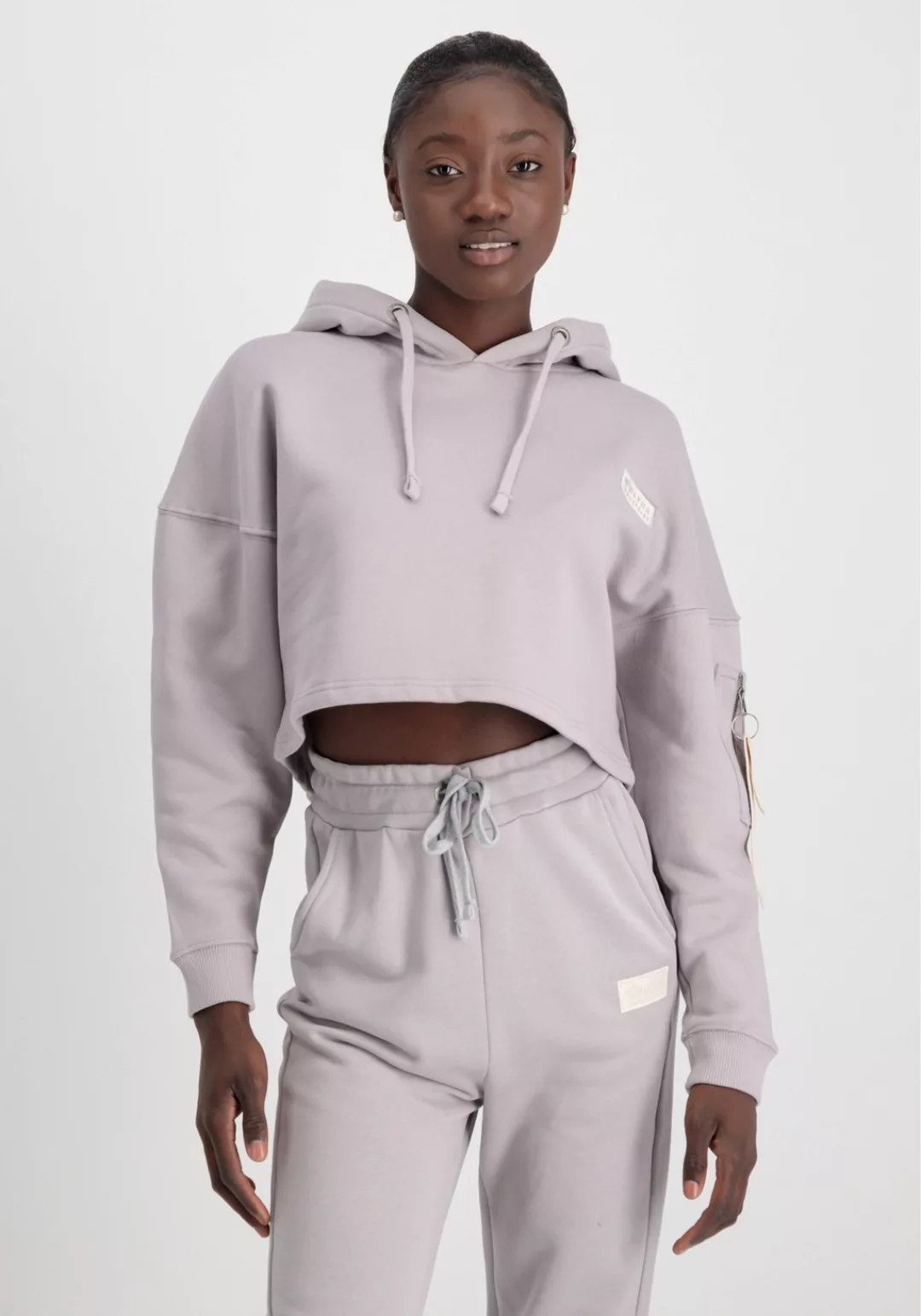 Alpha Industries Hoodie "Alpha Industries Women - Hoodies Organics Cropped günstig online kaufen