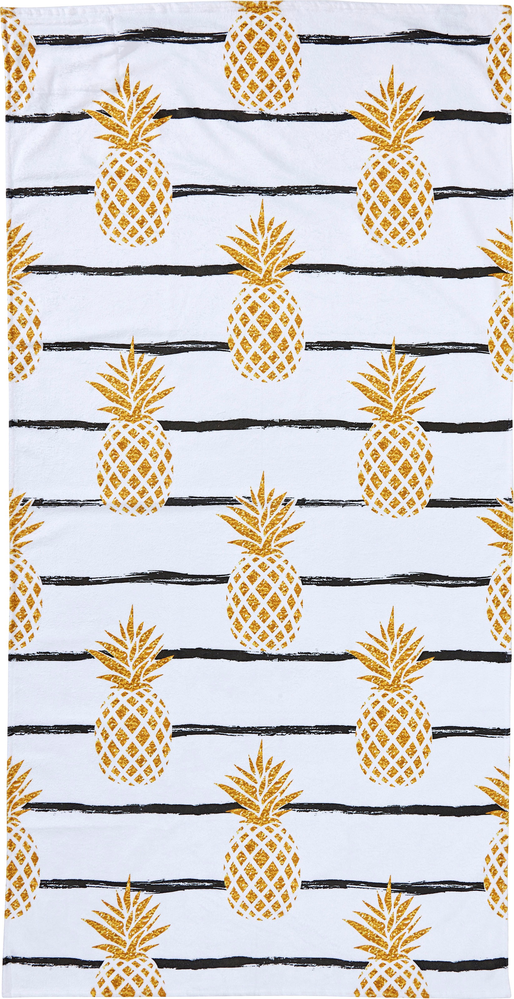 done.® Strandtuch »Pineapple«, (1 St., Strandtuch 90 x 180 cm), mit Ananas günstig online kaufen