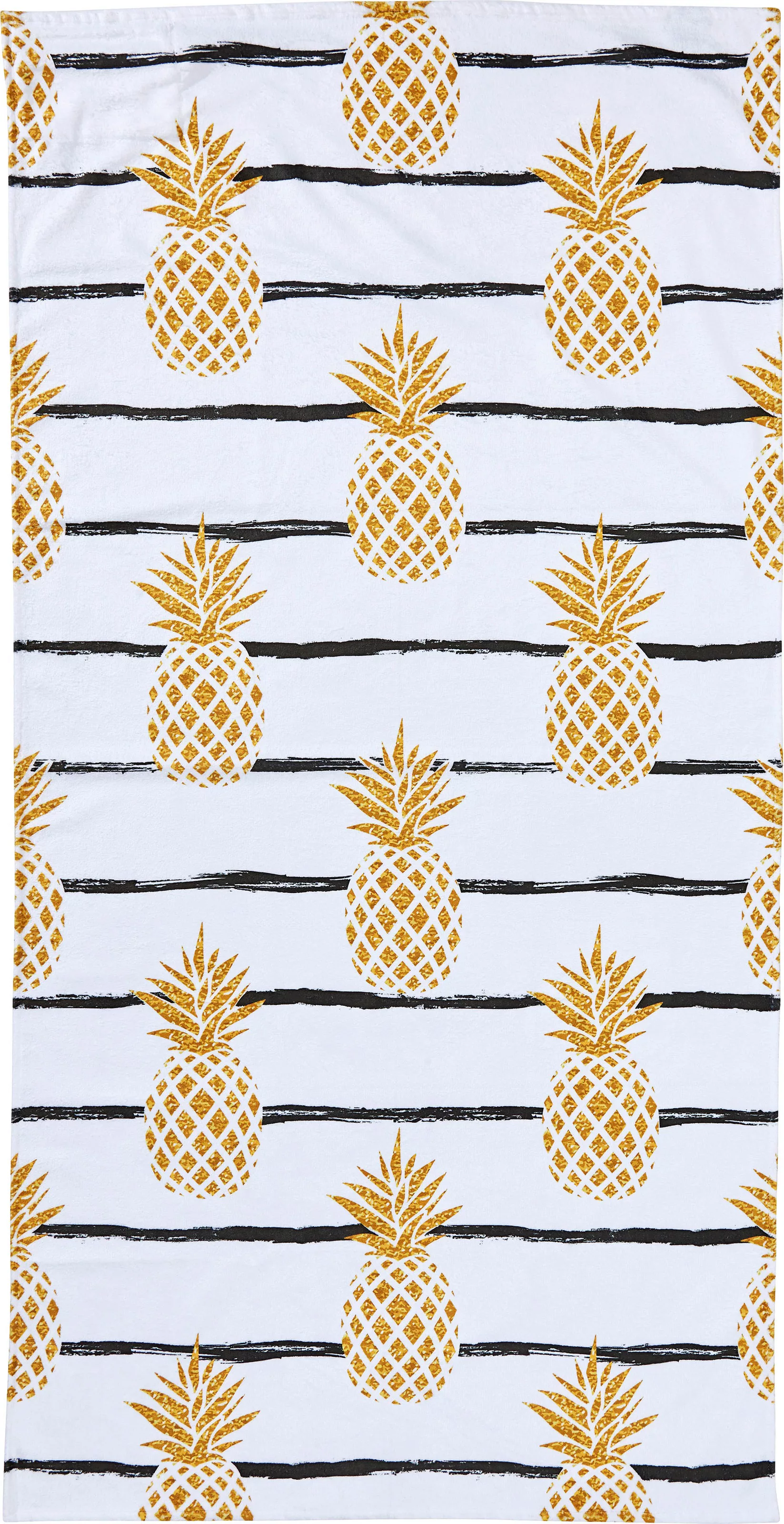 done.® Strandtuch »Pineapple«, (1 St., Strandtuch 90 x 180 cm), mit Ananas günstig online kaufen