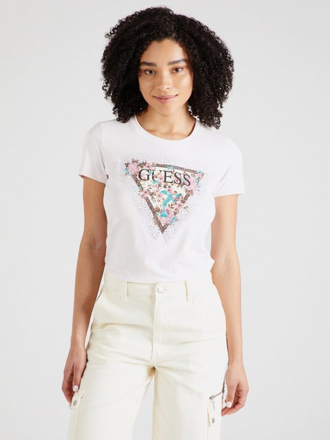 Guess T-Shirt CHERRY FLOWER (1-tlg) Plain/ohne Details günstig online kaufen