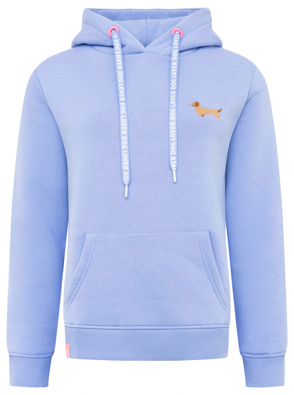 Zwillingsherz Hoodie ""Kleiner Dackel"", mit gesticktem Dackel, bedruckten günstig online kaufen