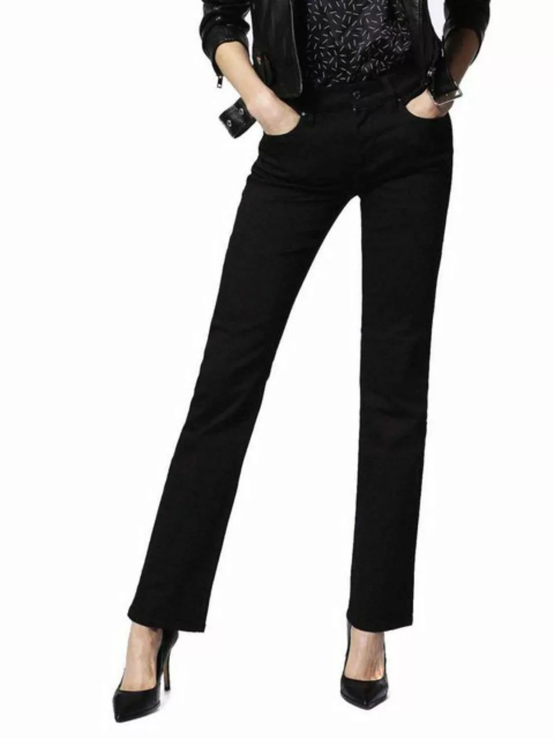 Diesel Bootcut-Jeans Diesel Bootzee R080R Damen Jeans Hose Regular Slim Boo günstig online kaufen