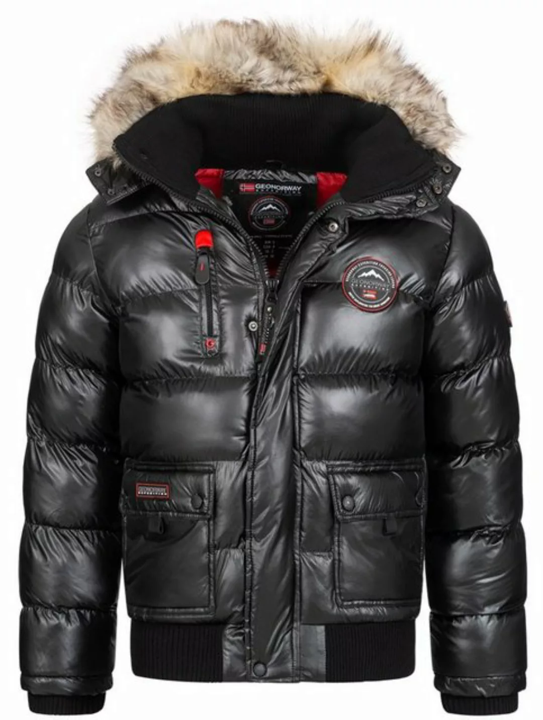 Geographical Norway Steppjacke Herren Winter Jacke Steppjacke Parka Bomberj günstig online kaufen