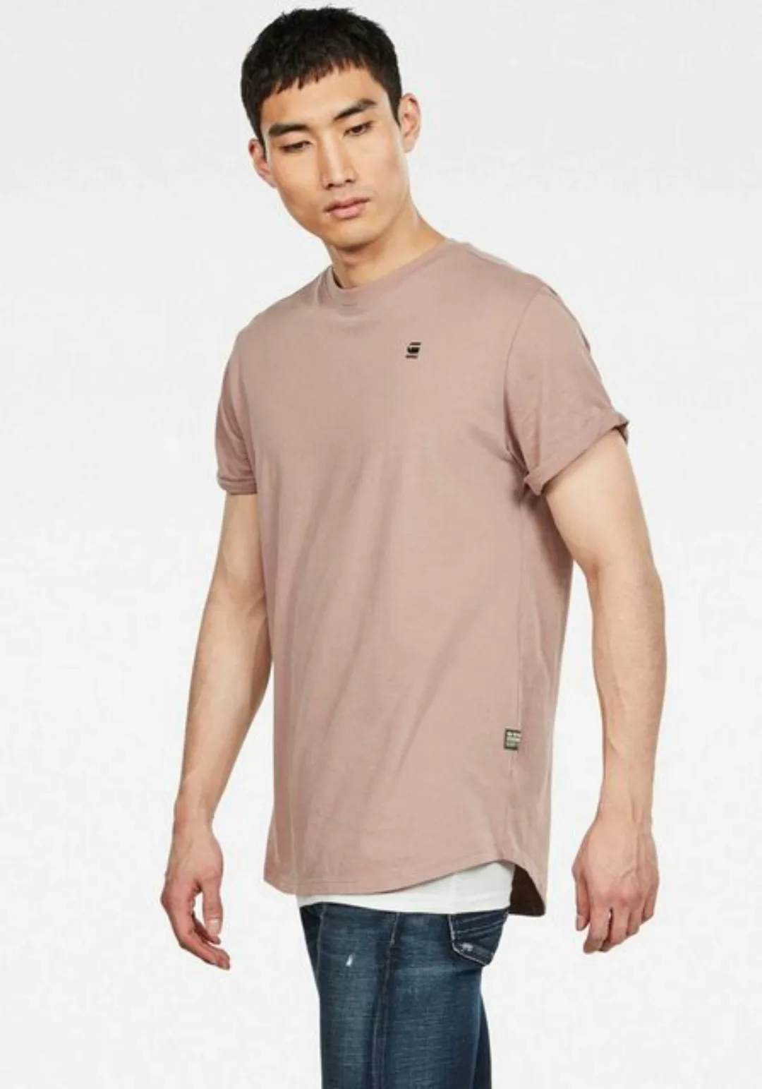 G-Star RAW T-Shirt Lash mit kleinem Logo Stitching günstig online kaufen
