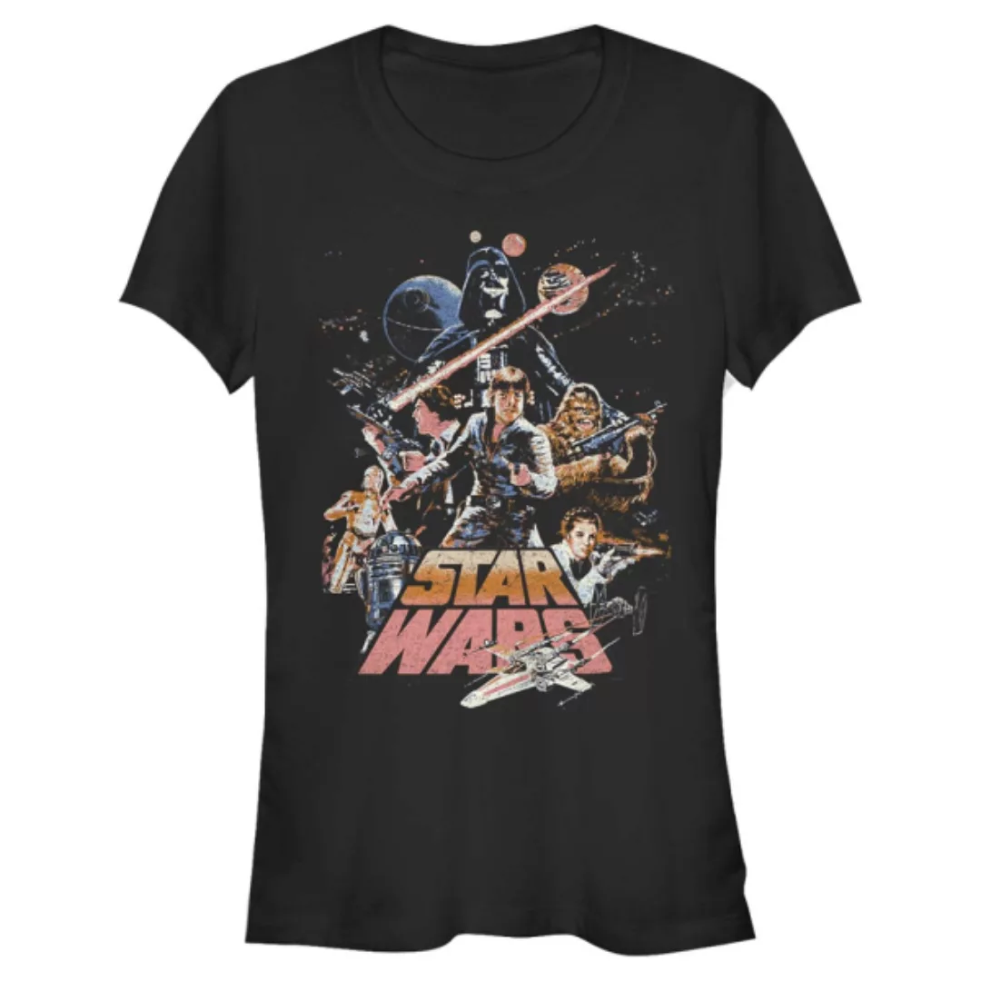 Star Wars - Gruppe Stand And Fight - Frauen T-Shirt günstig online kaufen