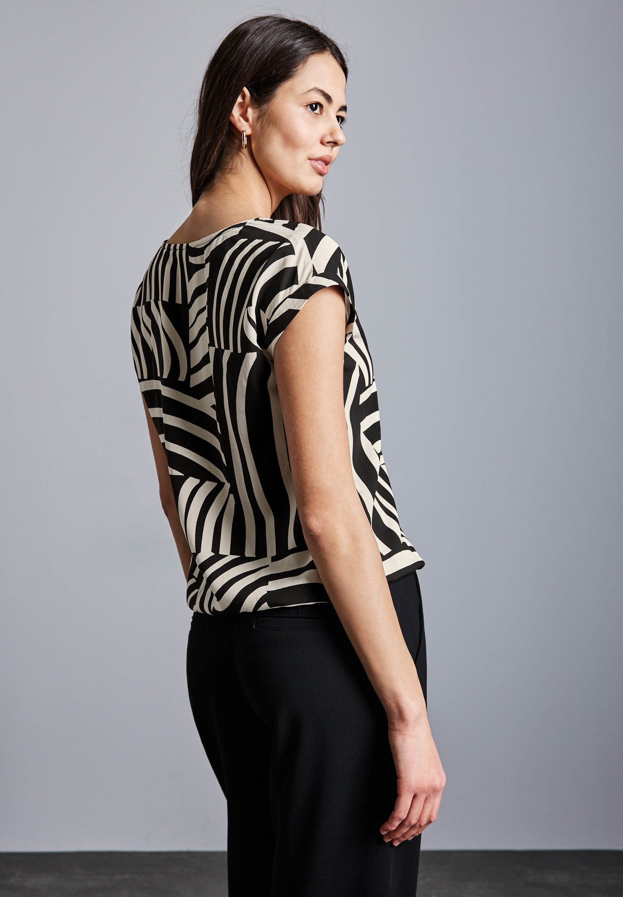 STREET ONE Hemdbluse, aus softer Viskose günstig online kaufen