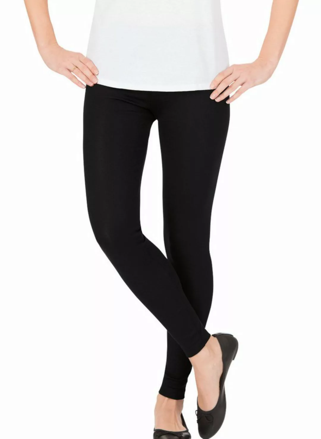 Trigema Leggings TRIGEMA Leggings aus Baumwolle/Elastan (1-tlg) günstig online kaufen