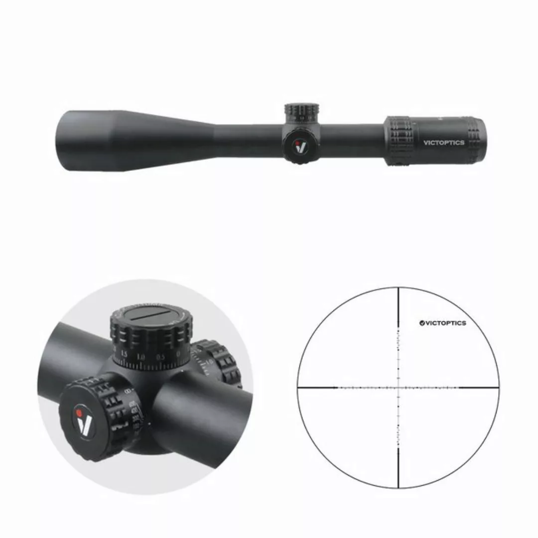 Vector Optics Victoptics OPSL17 S4 6-24x50 Zielfernrohr (Ideal für Jagd, Sp günstig online kaufen