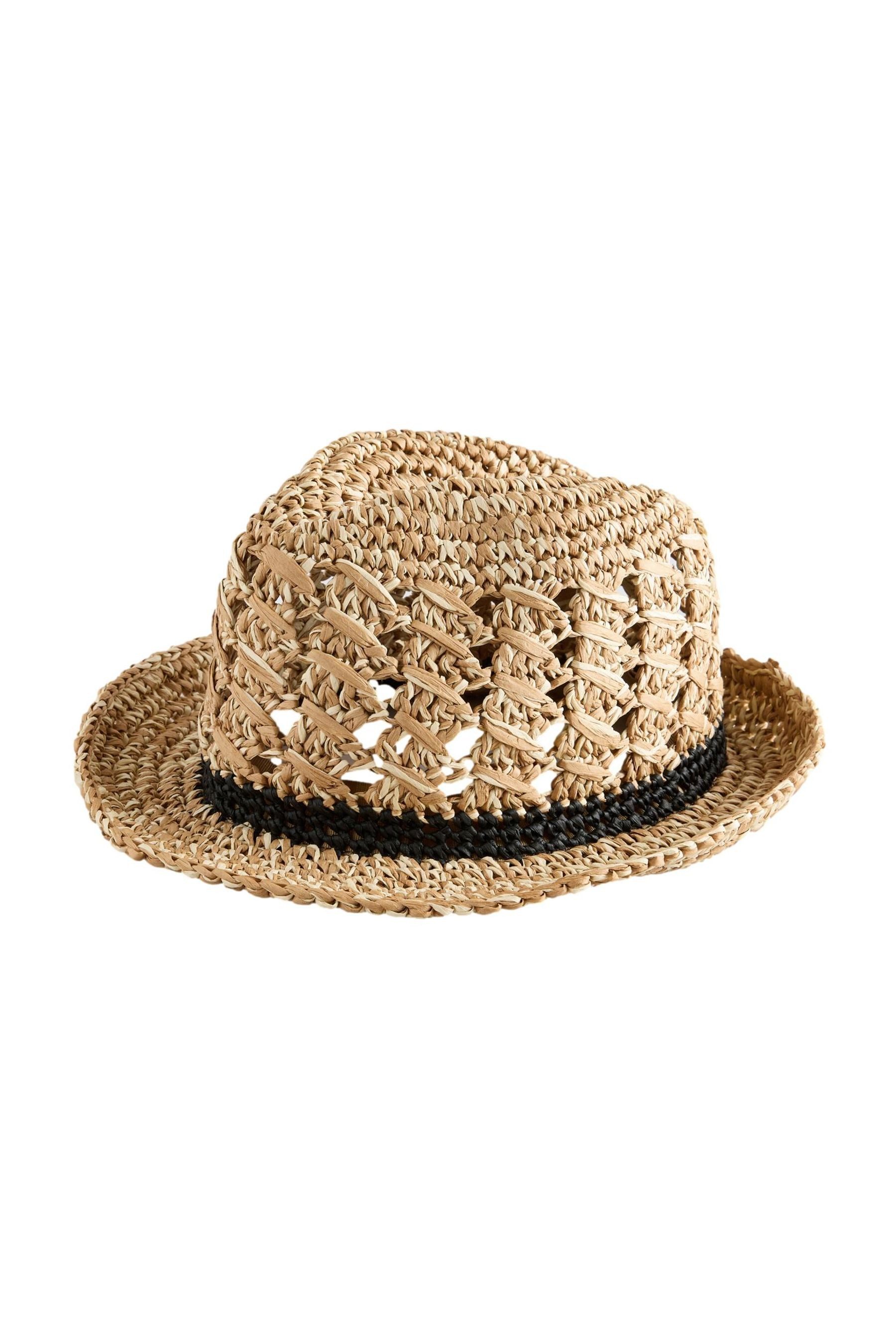 Next Trilby Geflochtener Trilby-Hut zum Verstauen günstig online kaufen