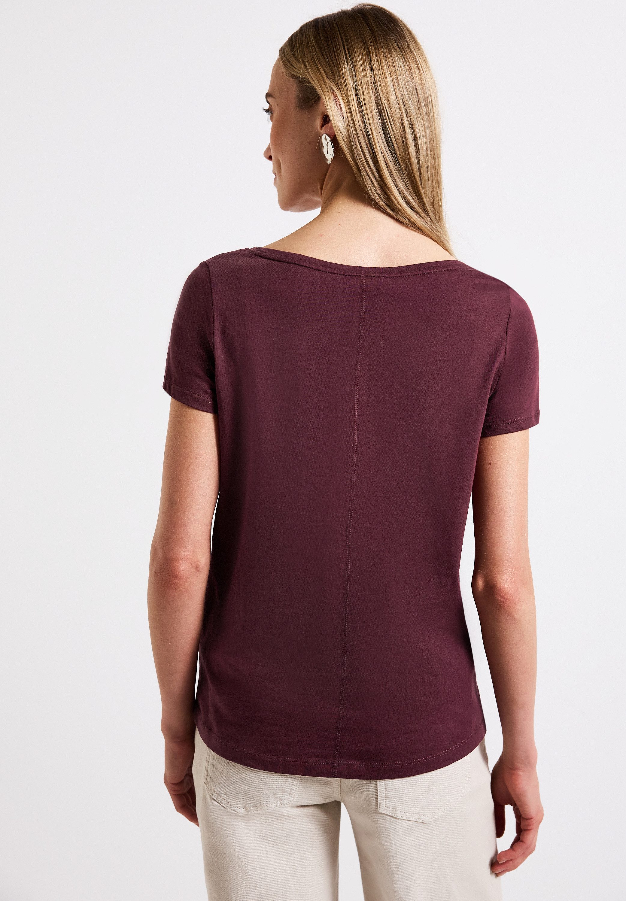 STREET ONE T-Shirt, farbig günstig online kaufen