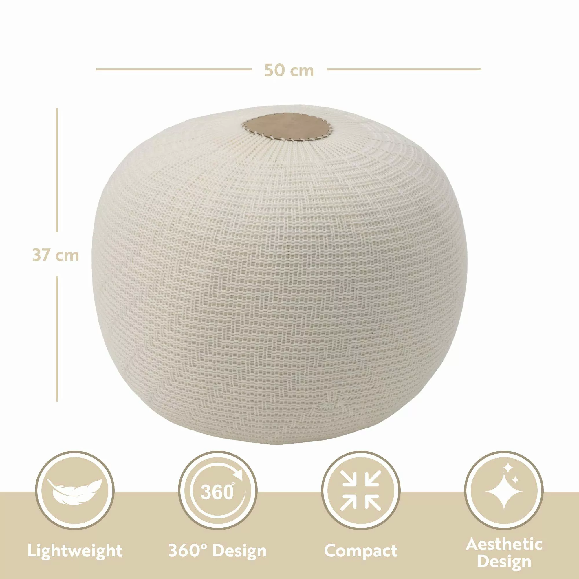 English Home Pouf ENGLISH HOME Pouf günstig online kaufen