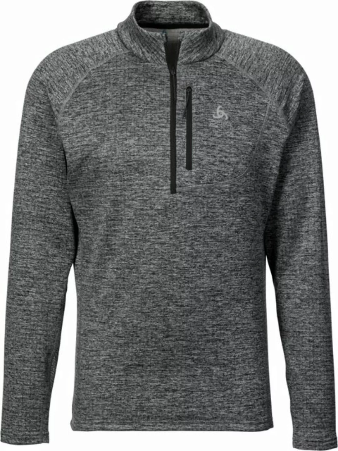 Odlo Rollkragenshirt Mid layer 1/2 zip FLI GREY MELANGE günstig online kaufen