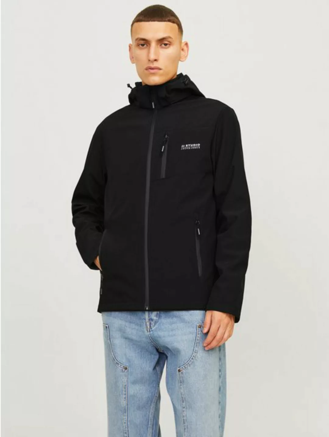 Jack & Jones Softshelljacke "JJTAYLOR SOFTSHELL JACKET", mit Kapuze günstig online kaufen