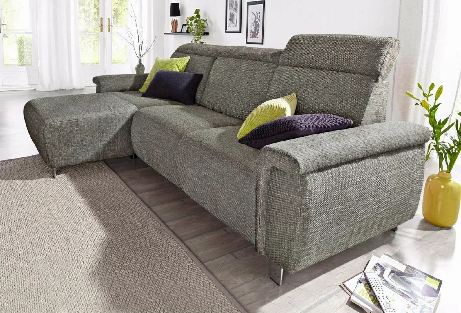 sit&more Ecksofa Township L-Form, wahlweise mit elektrischer Wallfree-Funkt günstig online kaufen