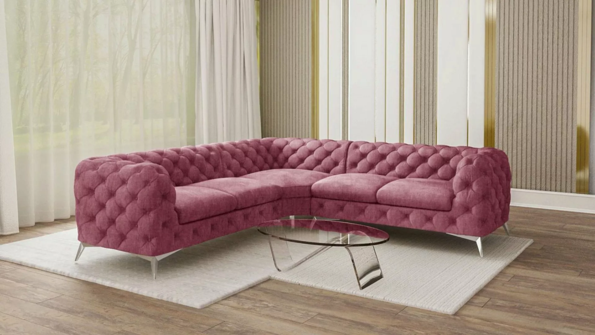 Stylefy Ecksofa Medina, L-Form, Eckcouch, Design günstig online kaufen