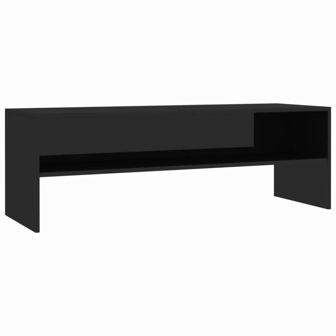 Tv-schrank Hochglanz-schwarz 120 X 40 X 40 Cm Spanplatte günstig online kaufen