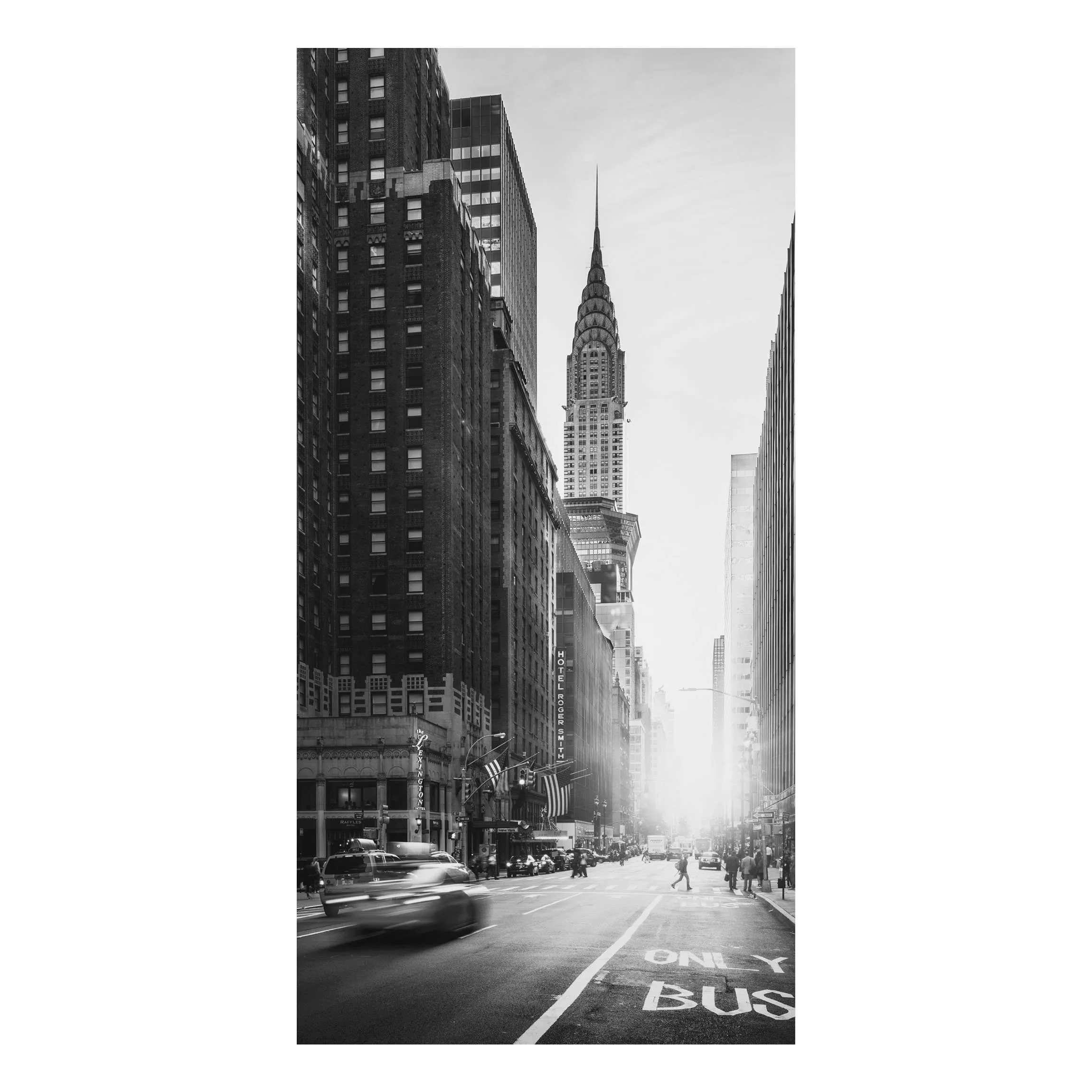 Alu-Dibond Bild Lebhaftes New York günstig online kaufen