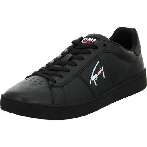 Tommy Hilfiger Cupsole Tjm Leather Schuhe EU 45 Black günstig online kaufen