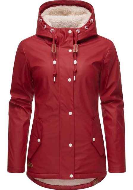 Ragwear Regenjacke Marge warm gefütterter Damen Winter Regenmantel günstig online kaufen