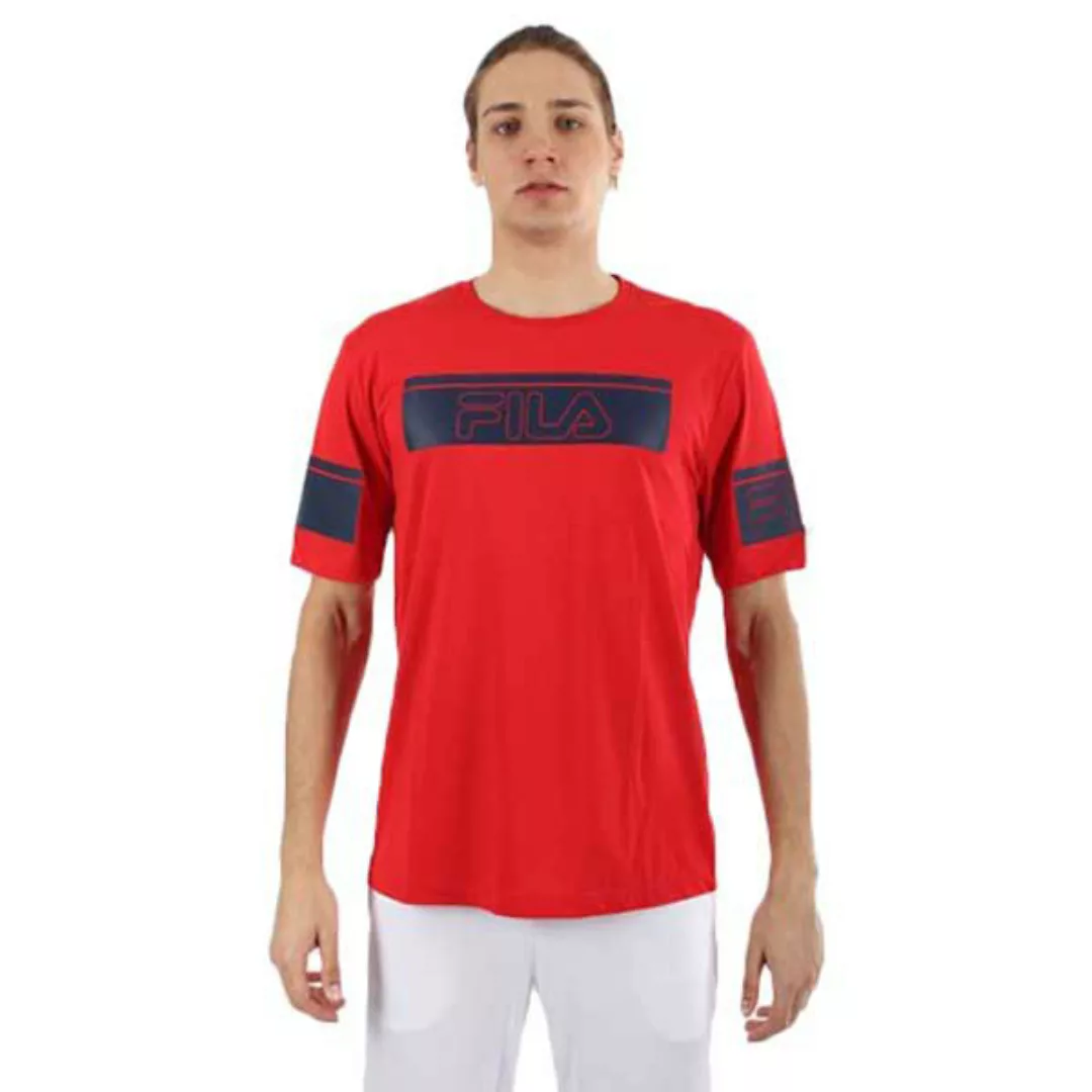 Fila Lani Kurzärmeliges T-shirt M True Red günstig online kaufen