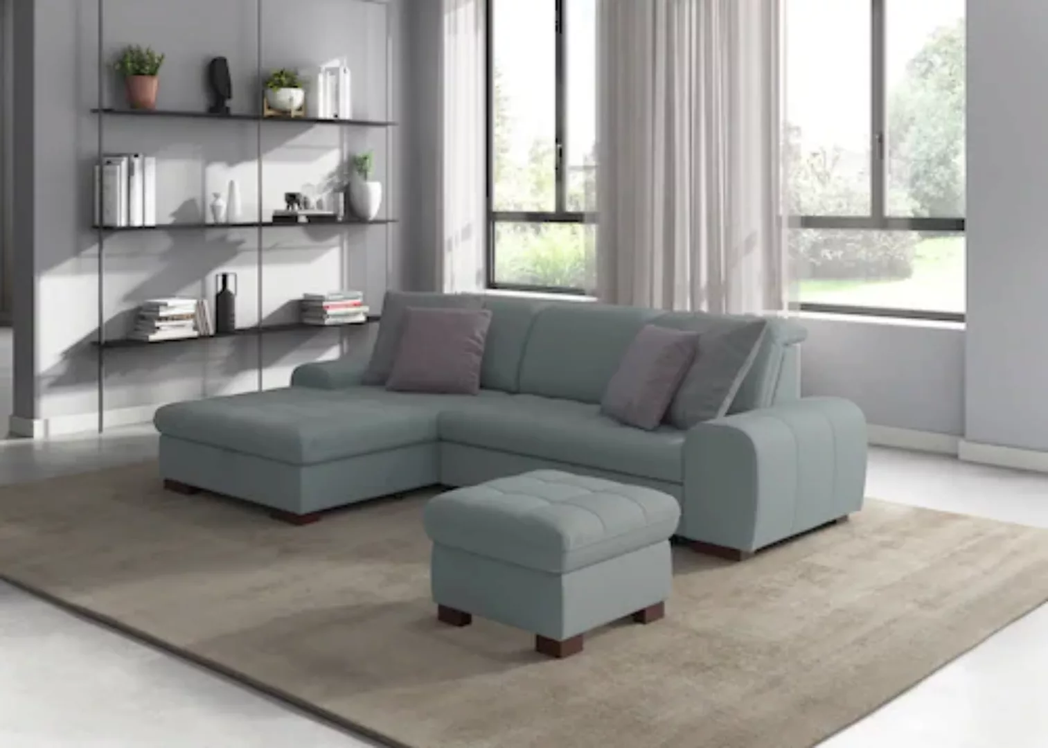 sit&more Ecksofa "Luxor L-Form", wahlweise mit Bettfunktion, Bettkasten und günstig online kaufen