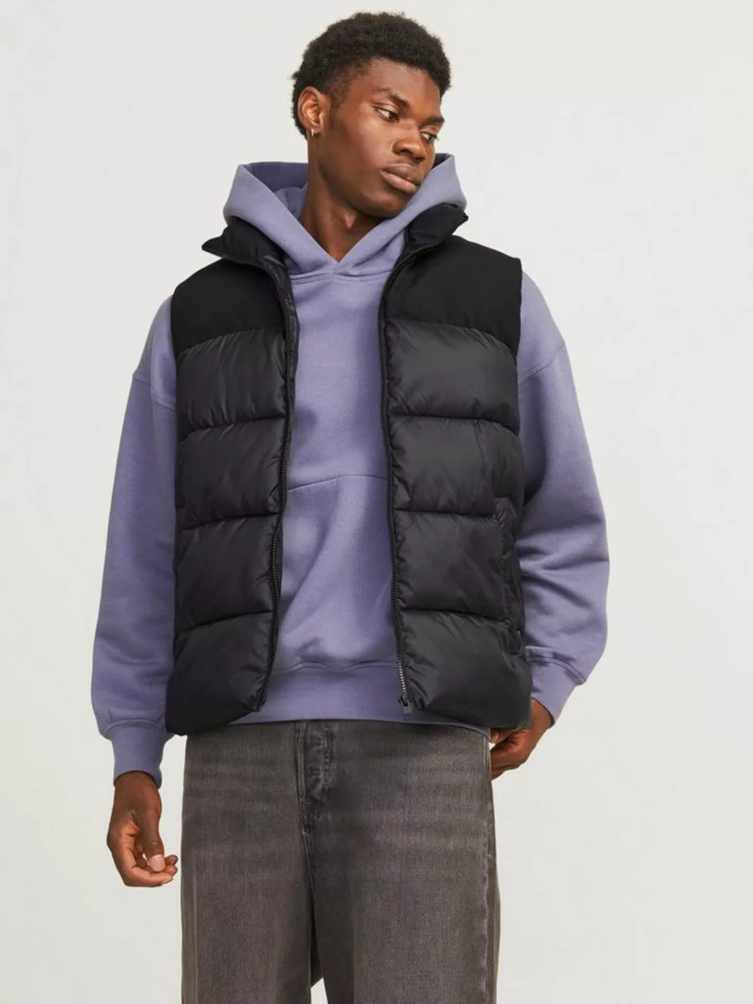 Jack & Jones Steppweste JJMOON BODYWARMER STAND COLLAR günstig online kaufen