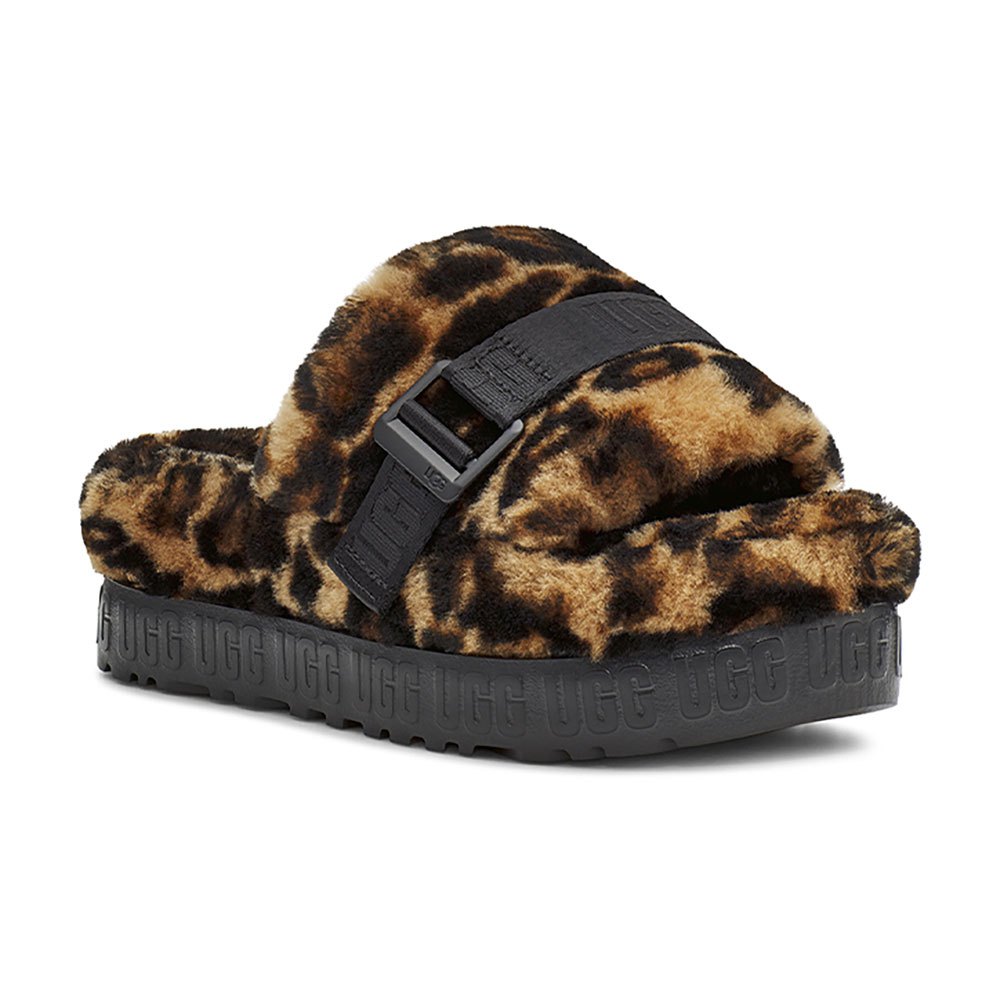 Ugg Fluffita Panther Print Sandalen EU 38 Butterscotch günstig online kaufen